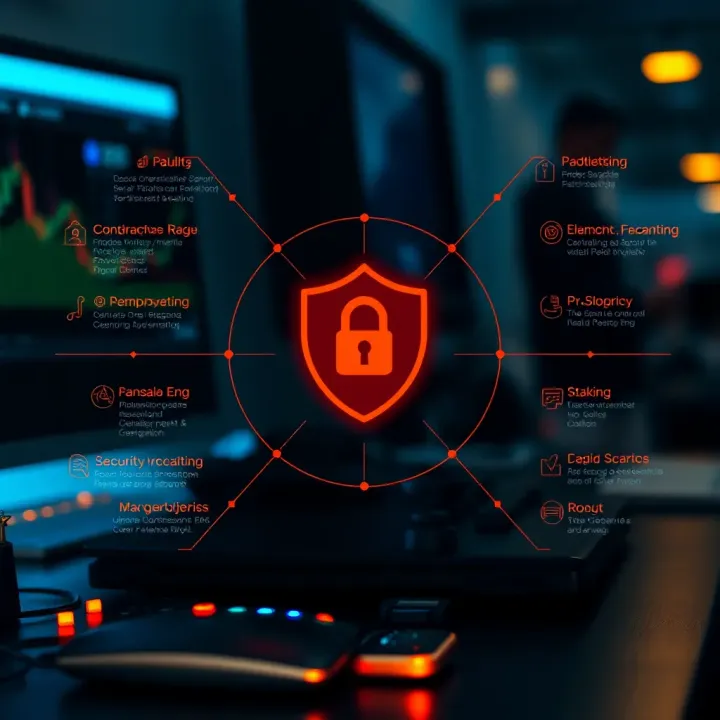 Security Measures and Risk Management in Altrix Edge Visual representation of security features and risk management tools in Altrix Edge