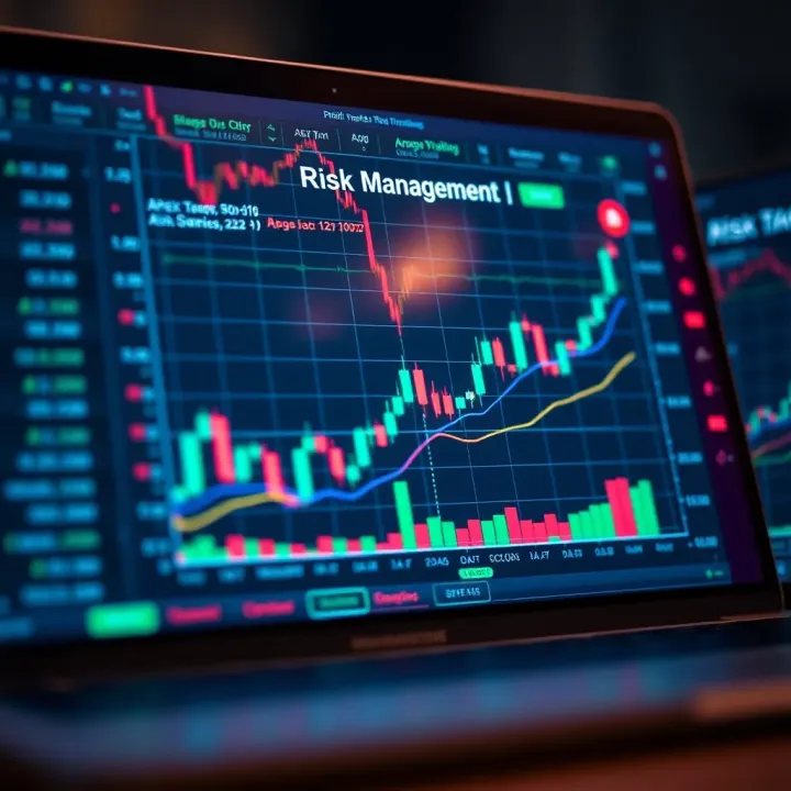 Graph illustrating risk management techniques and profit optimization in trading strategies