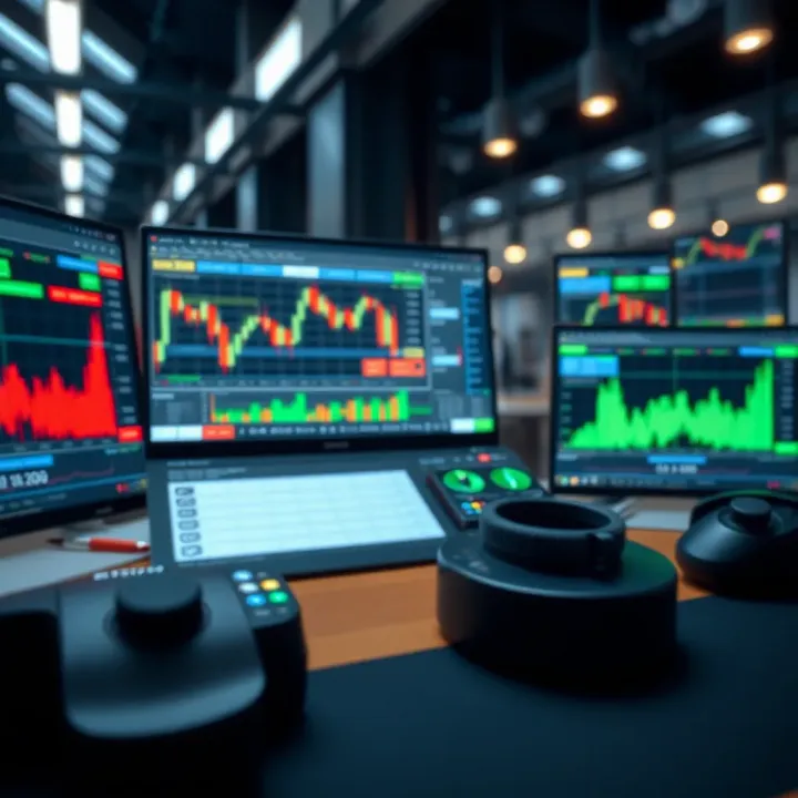 Essential Tools and Risk Indicators for Apex Trading Set of tools and software interfaces used in Apex Trading with risk indicators