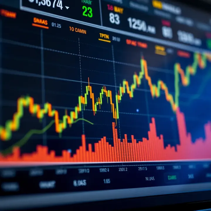 Graph showing Bitcoin price trends with data points and future projections