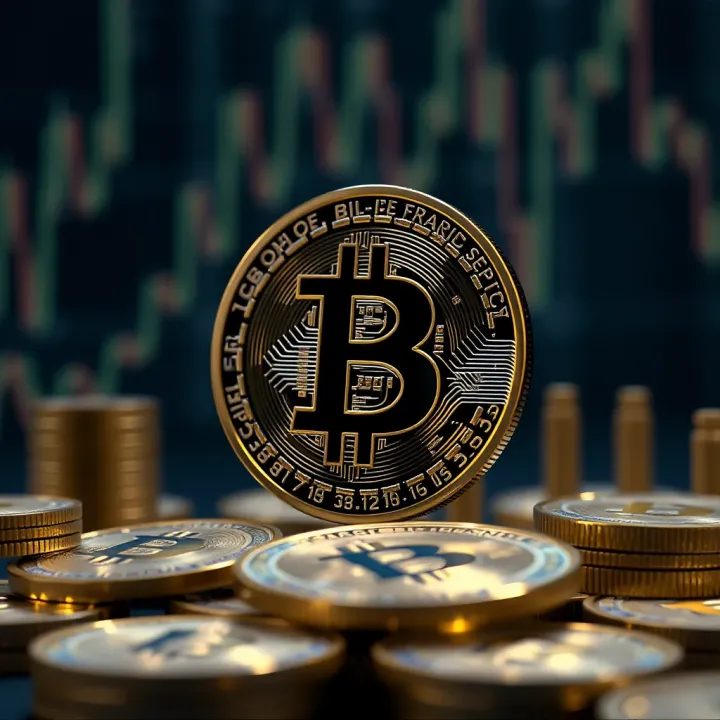Illustration of economic and technological factors influencing Bitcoin market value