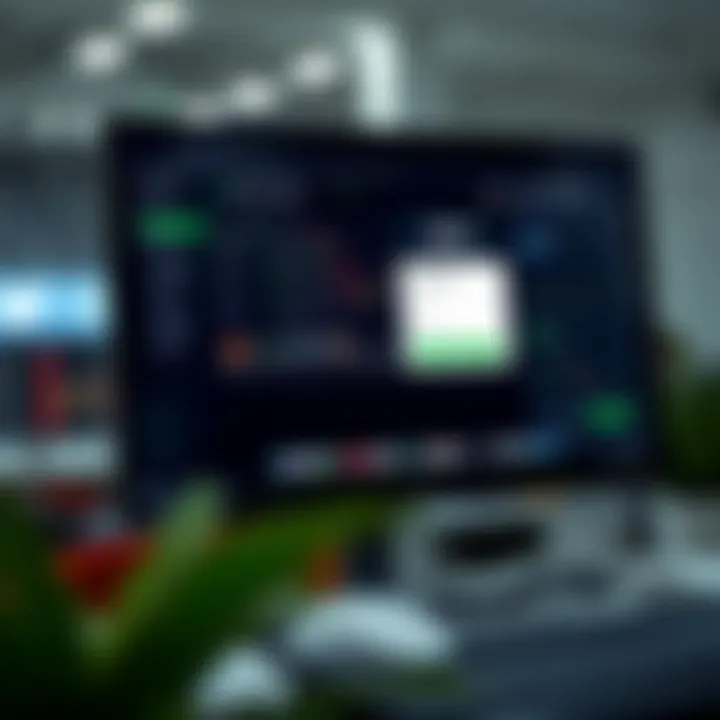 Secure login interface of Deriv trading platform on a computer screen