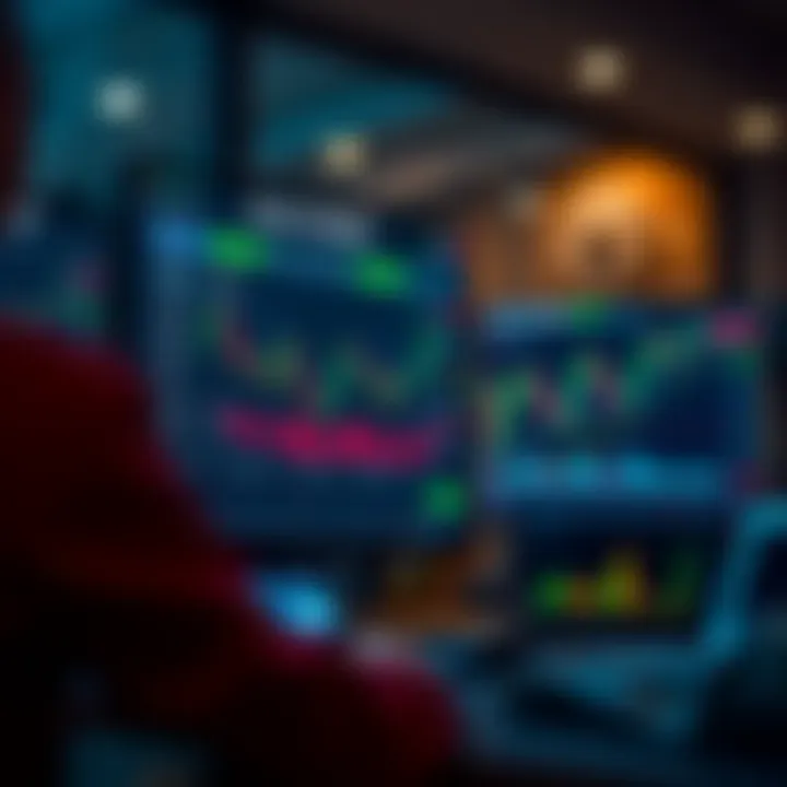 Secure online trading platform dashboard showing live market data and user account security features