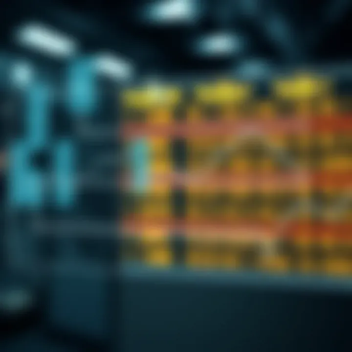Diagram illustrating the flow of trading orders within an ECN broker network