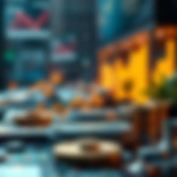 Visualization of key factors influencing Cardano's future value including technological and economic elements