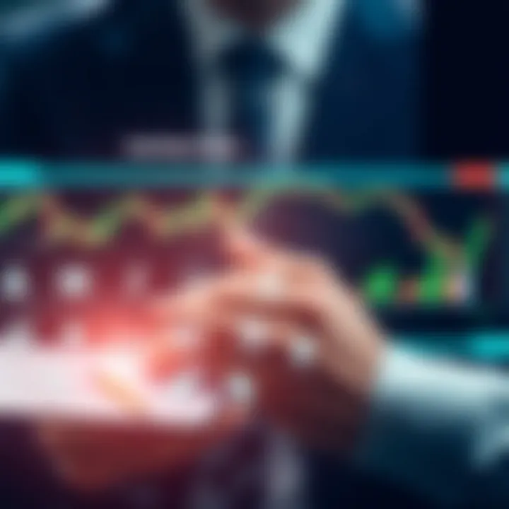 Visualization of common strategies and risk management techniques in CFD trading with regulatory compliance icons