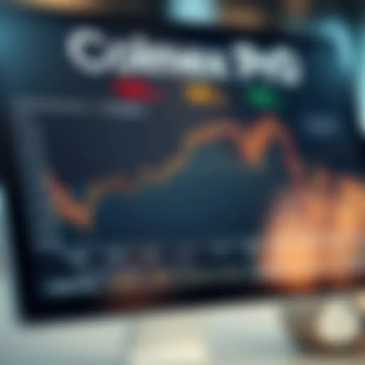 Graph showing investment performance comparison across different markets available on Colmex Pro