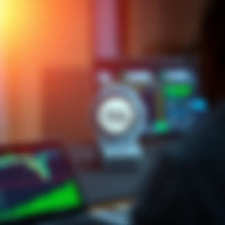 Diagram showing key components and strategies used in binary trading