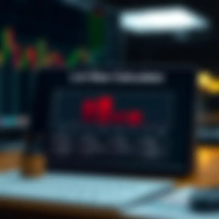 Diagram showing how a lot size calculator helps manage investment risks in trading