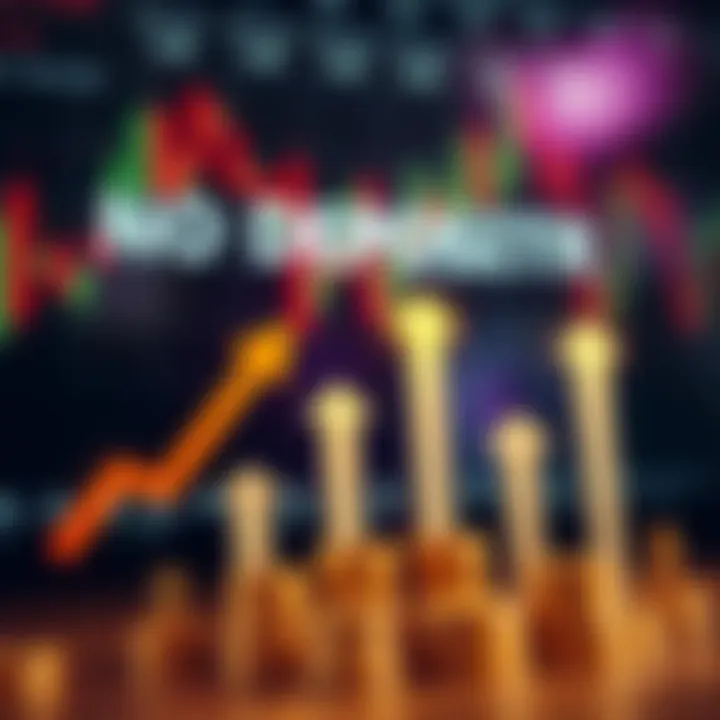 Conceptual graphic representing no deposit Forex bonuses with currency symbols and upward arrows