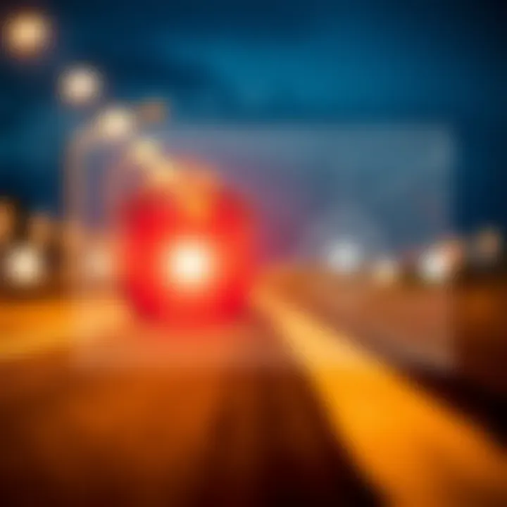 Detailed technical diagram showing the crash sequence and impact zones of the accident