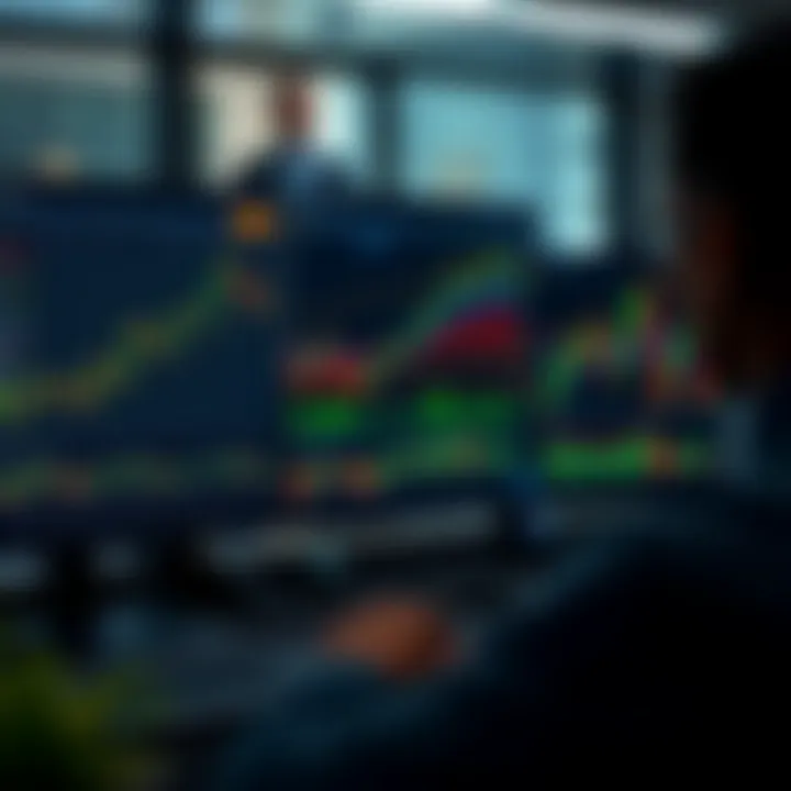 cTrader trading interface showing charts and market analysis tools