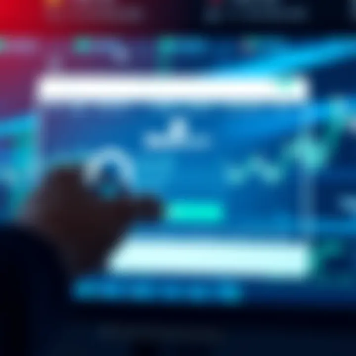 Illustration of secure login screen on a digital trading platform emphasizing account protection