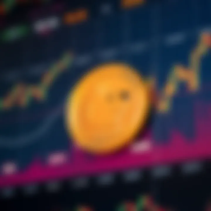Graph showing Dogecoin price trends with market fluctuations and key events