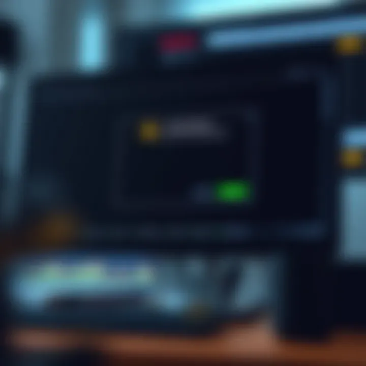 Computer screen showing Quotex trading platform installation window