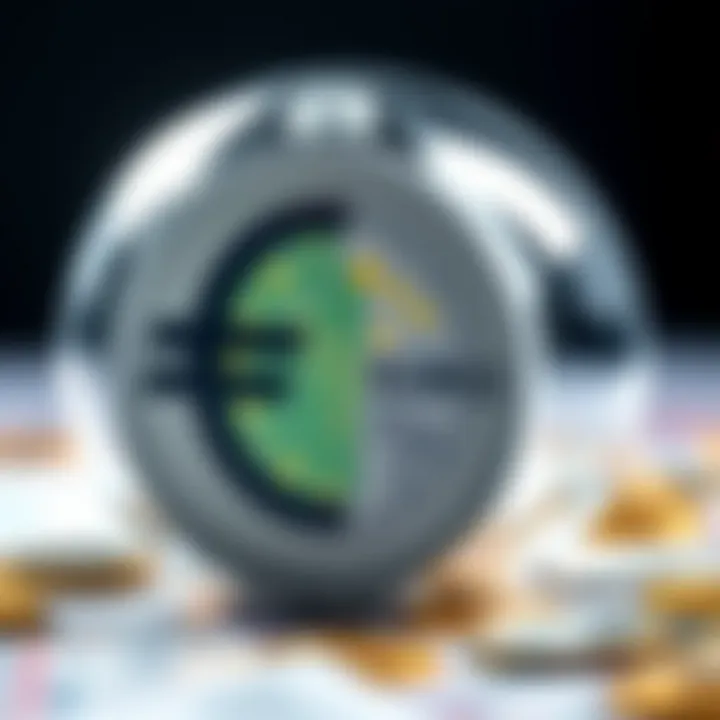 Illustration of key economic factors influencing euro to peso exchange rate fluctuations