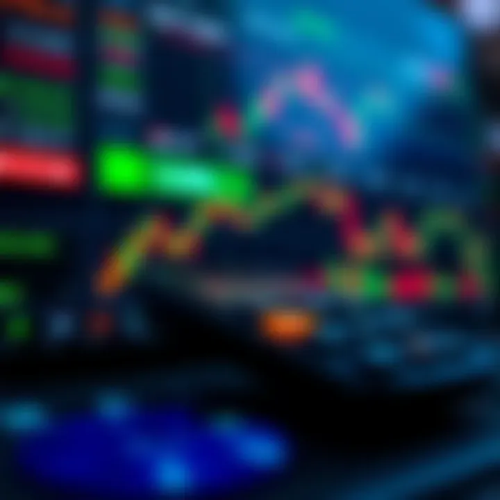 Visual of currency trading dashboard highlighting risk management tools