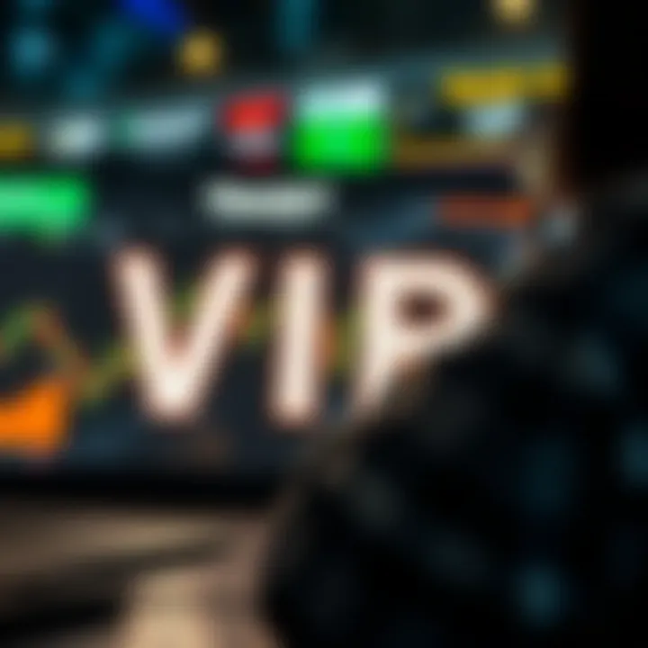 Overview of VIP account benefits on an online trading platform