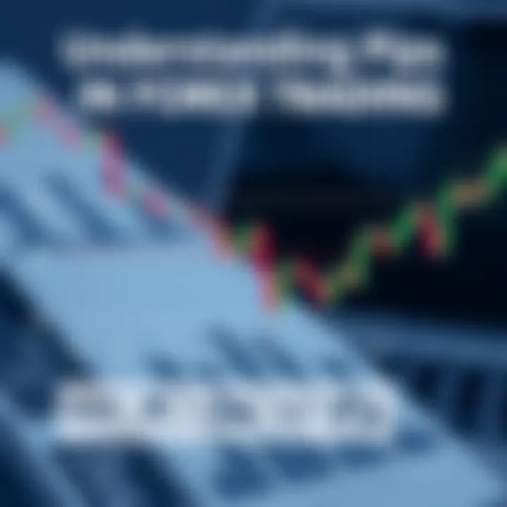 Diagram illustrating the concept of a pip in Forex trading with currency pair notation and price movement