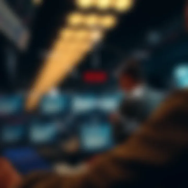 Conceptual diagram illustrating risk management and trading psychology