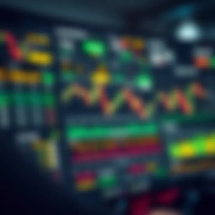 User interface displaying various financial trading instruments on IQ Option X platform