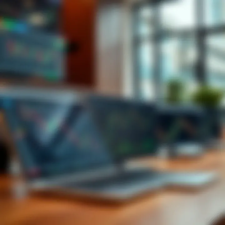 Visualization of various popular trading platforms and their key features