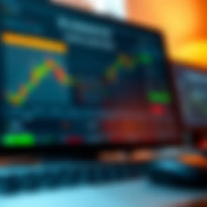 Configuration settings interface of Quotex trading software on a desktop