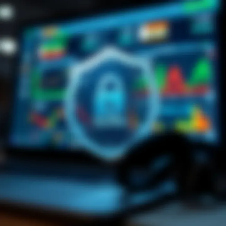 Visual representation of secure online transactions and fund management in Quotex