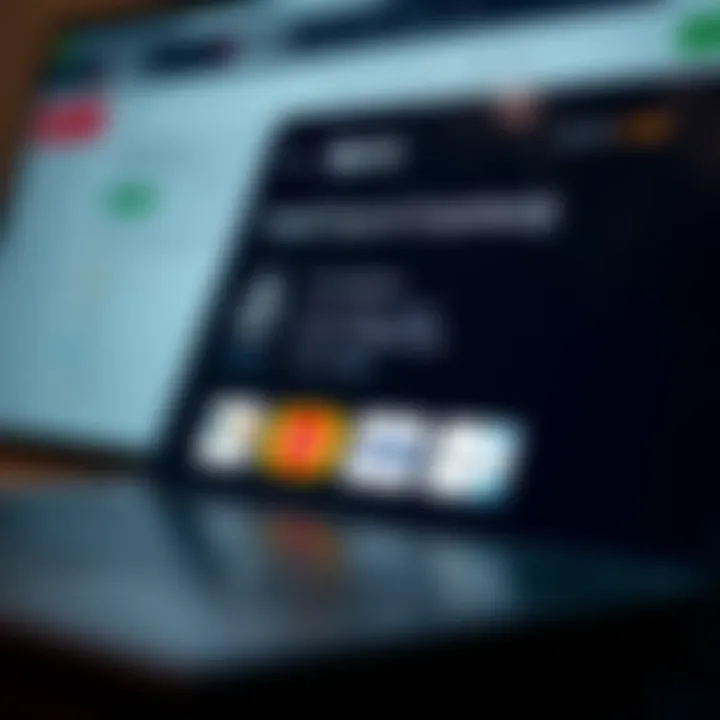 Visual display of secure fund deposit options on Deriv platform highlighting payment methods accepted for Colombian users