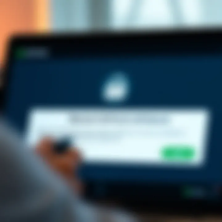 Secure confirmation screen ensuring safe transfer of funds