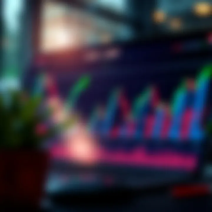 Chart illustrating various trading strategies for maximizing gains in financial markets