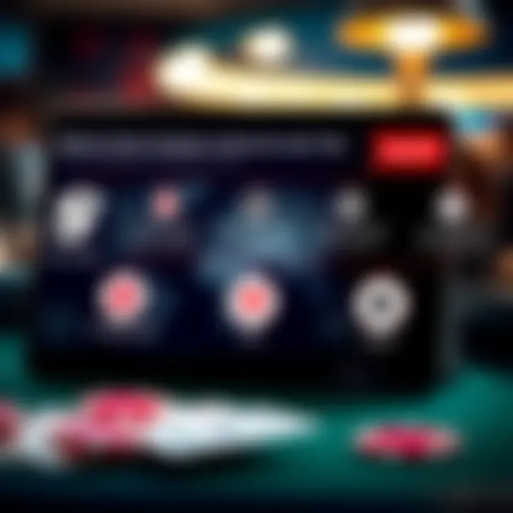 Effective Poker Strategies and Security Tips for Online Play Graphic illustrating key poker strategies and secure gameplay tips for online players
