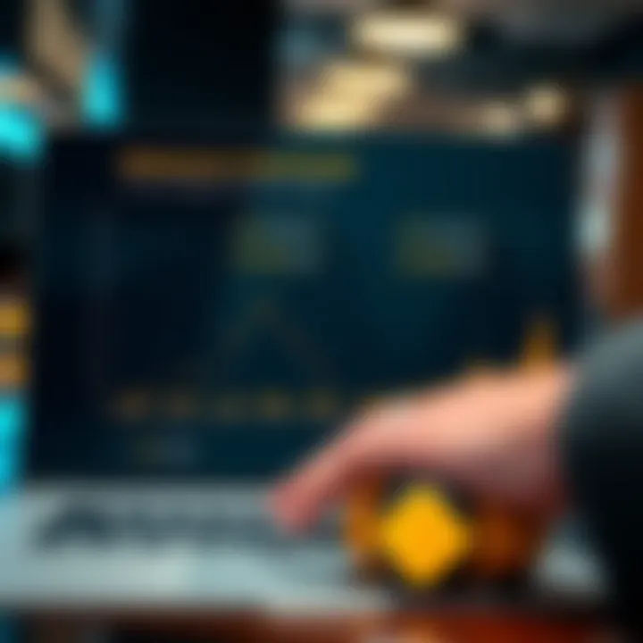 Chart showing strategies to minimize transaction fees on Binance