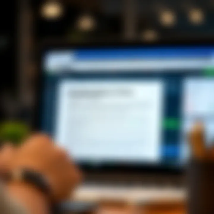 Illustration of trading platform interface highlighting bonus terms and conditions