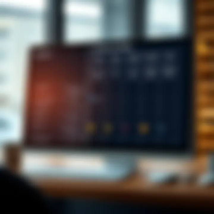 Comparison chart illustrating features and risks of various trading platforms