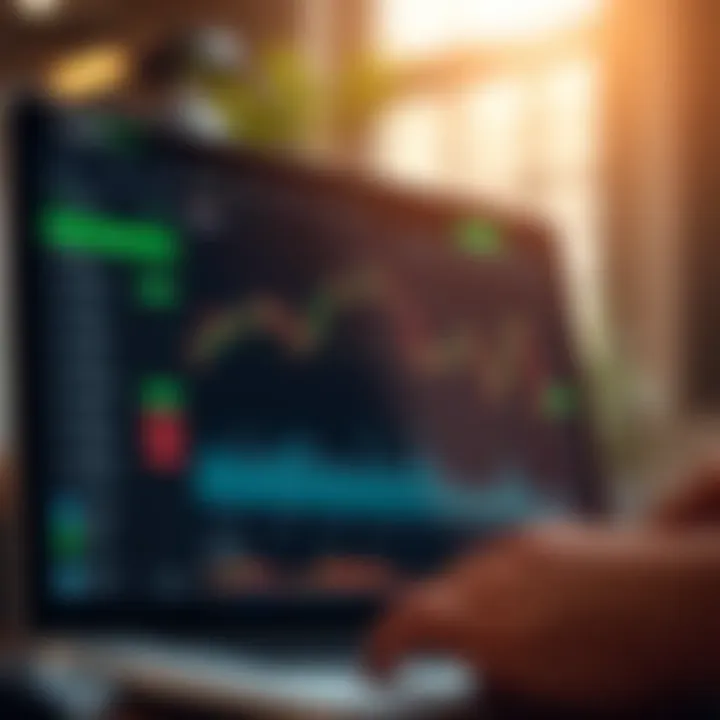 Dashboard showing customization options for TradingView chart settings on a digital platform