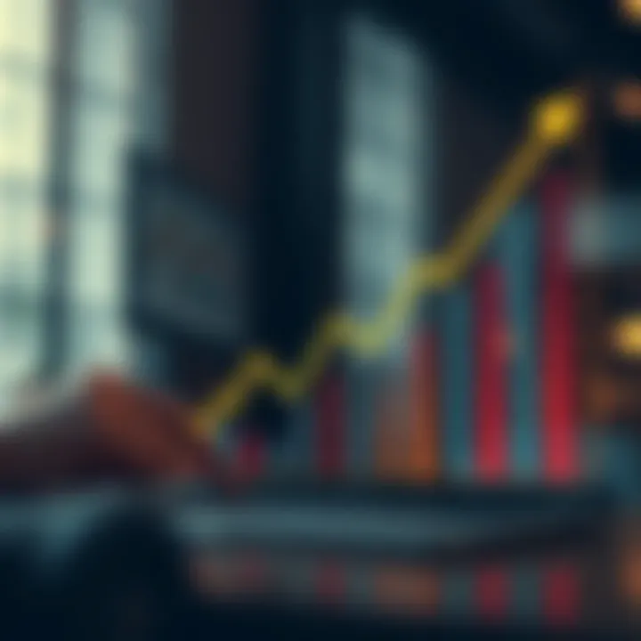 Graph showing upward trend in profits with Uprofit strategies