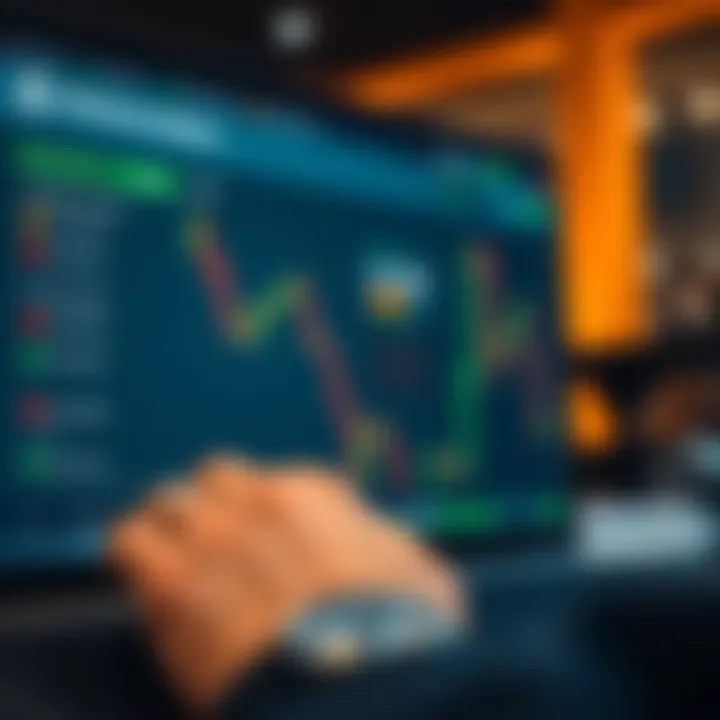 User-friendly interface displaying withdrawal options on a trading platform