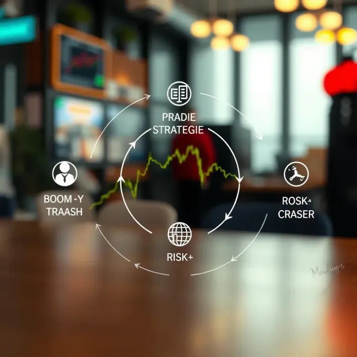 Investment Strategies and Risk Management in Boom and Crash Trading Diagram illustrating investment strategies and risk management in Boom and Crash trading
