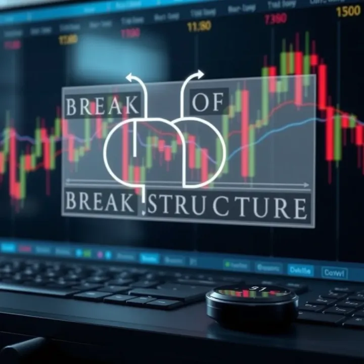 Integration of Break of Structure with Technical Indicators in Trading Diagram showing the relationship between Break of Structure and technical indicators in trading strategies