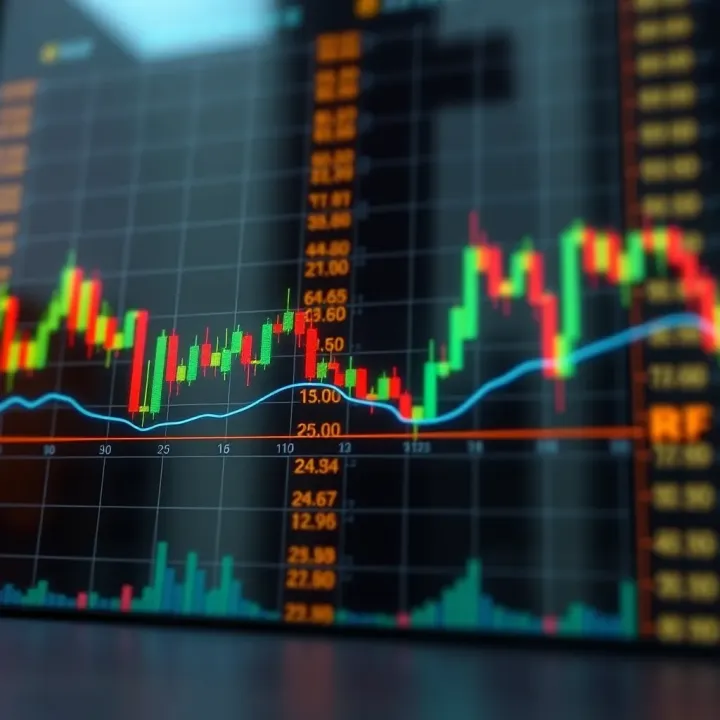 Visual representation of common technical analysis patterns including head and shoulders and double tops