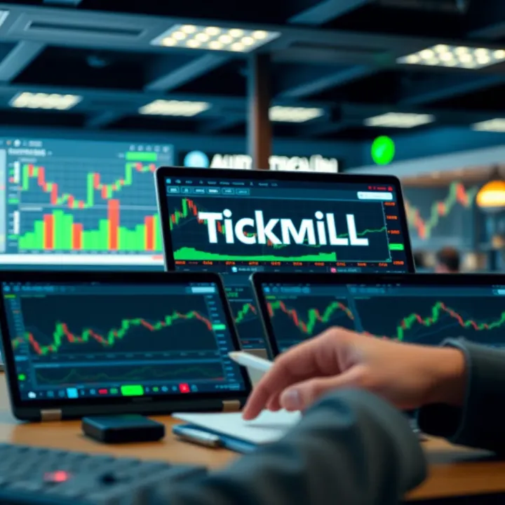 Overview of Tickmill broker features and trading platforms on digital devices