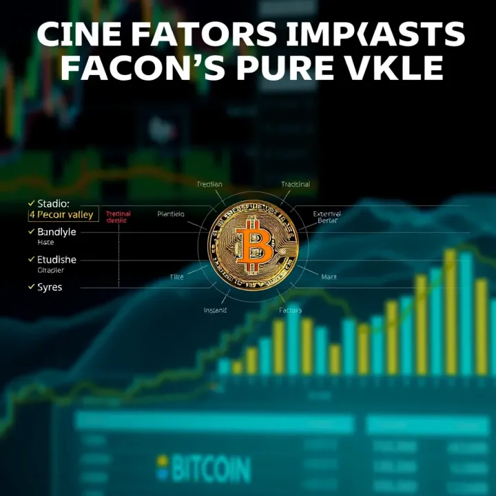 Key Factors Impacting Bitcoin's Future Value Diagram illustrating technical, fundamental, and external factors impacting Bitcoin's future value