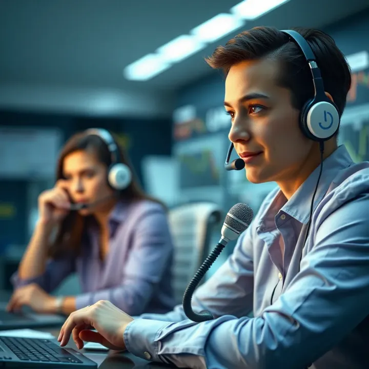 Representation of customer support channels available for Axi Broker users