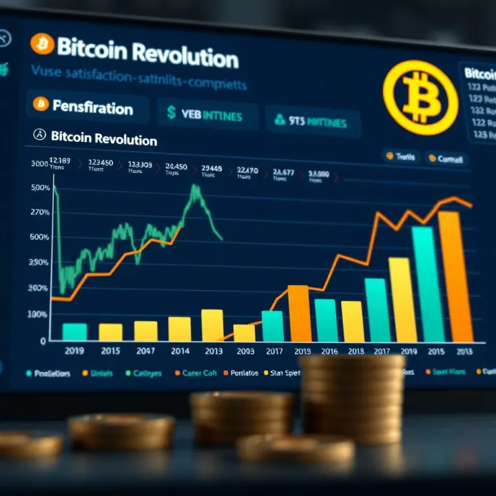 Graph showing Bitcoin Revolution platform performance and user satisfaction trends