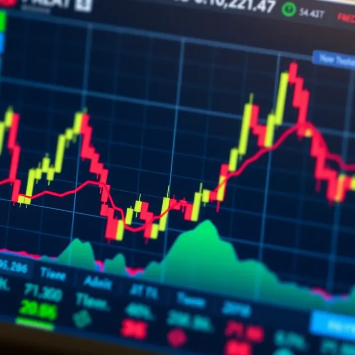 Polkadot Price Trends and Technical Analysis Overview Graph showing Polkadot price trends with technical indicators on a digital trading platform