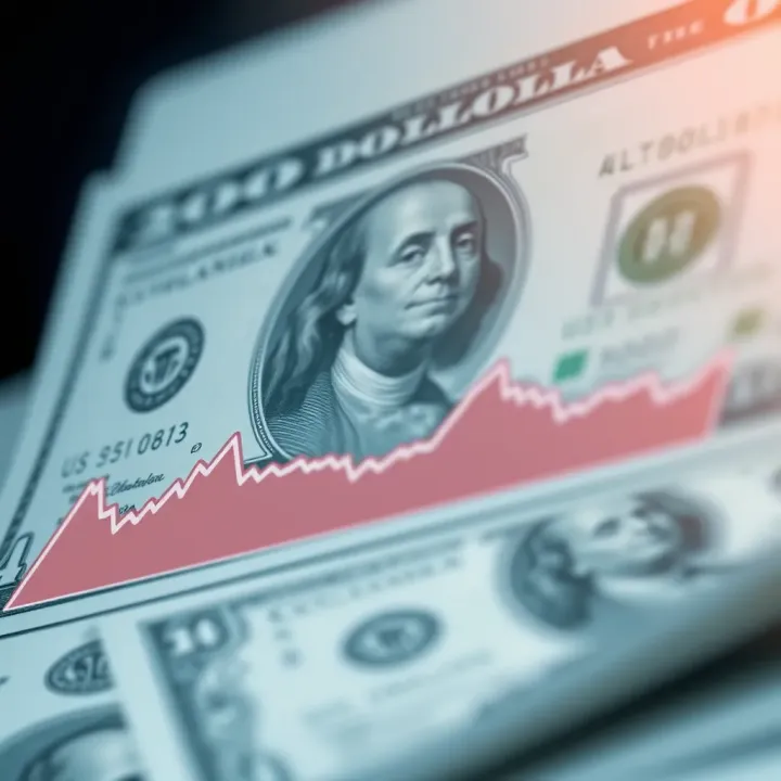 Exchange Rate Trends of US Dollar in Colombia Graph showing exchange rate fluctuations of the US dollar against the Colombian peso
