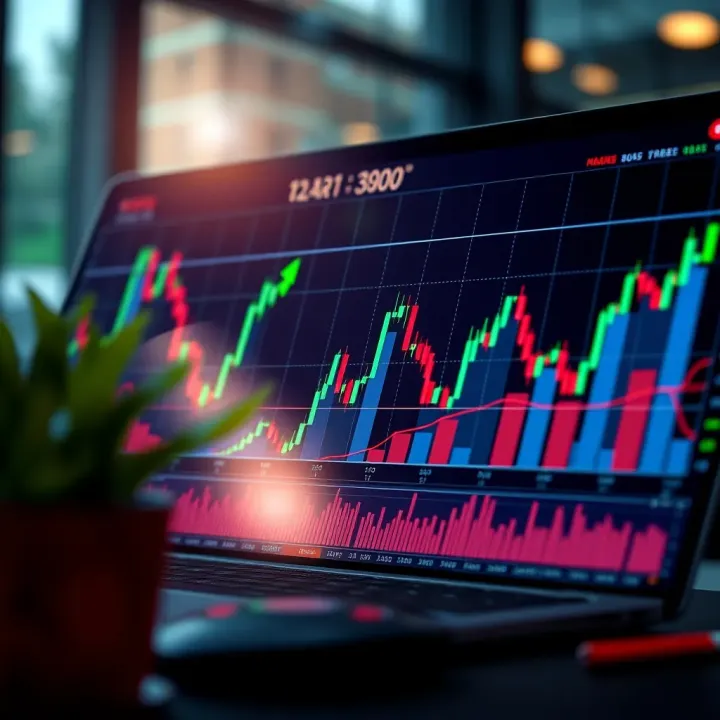 Chart illustrating various trading strategies for maximizing gains in financial markets