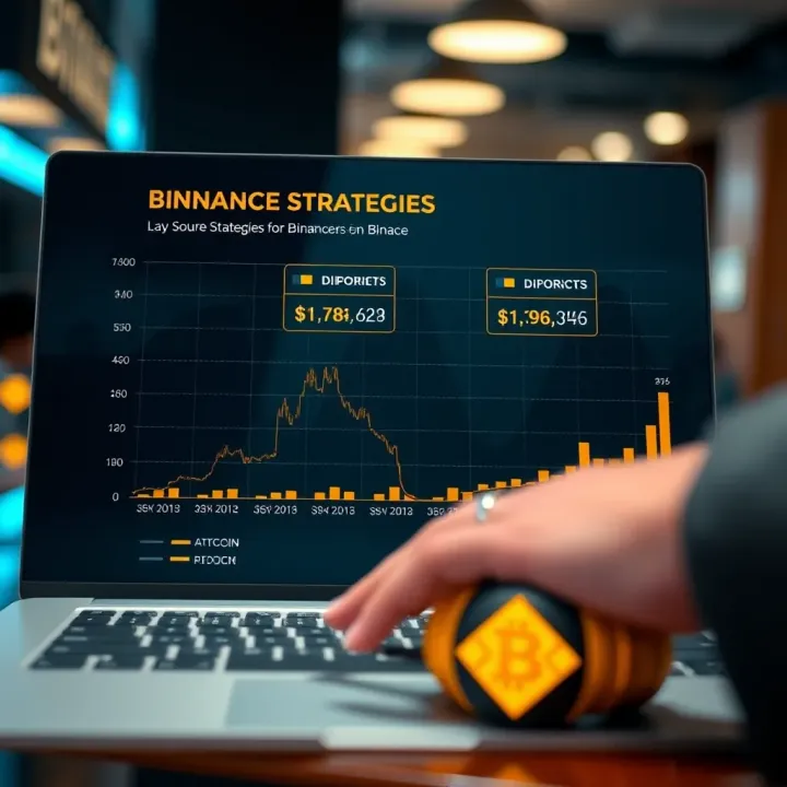 Chart showing strategies to minimize transaction fees on Binance