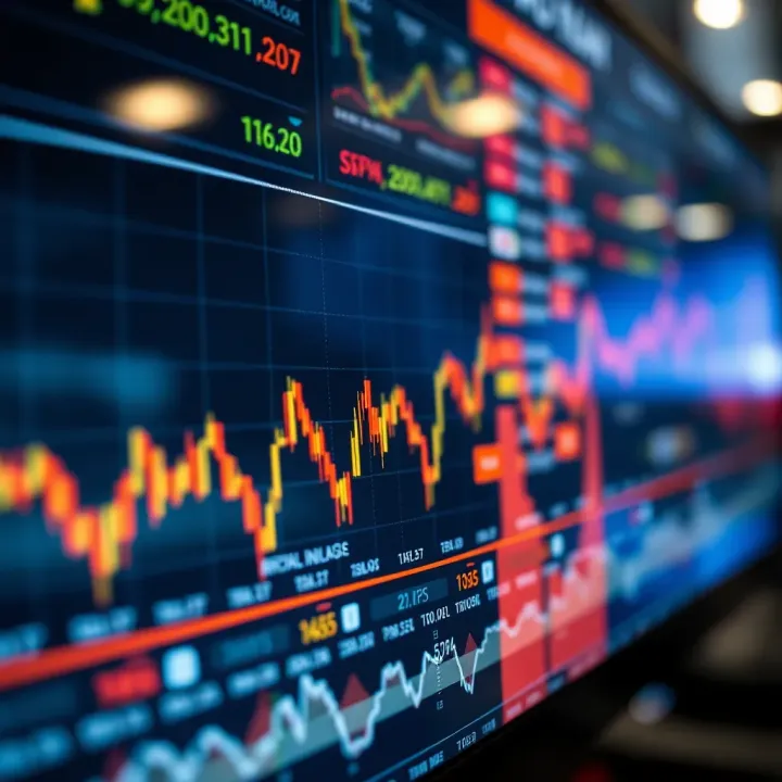 How Synthetic Indices Influence Investment Strategies Graphic depicting synthetic indices and their interaction with financial markets